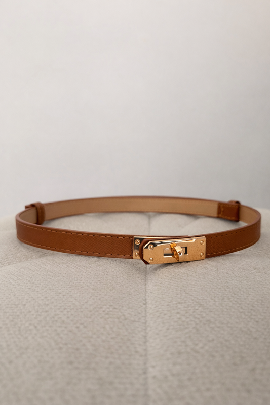 The Icon lock belt (Camel)