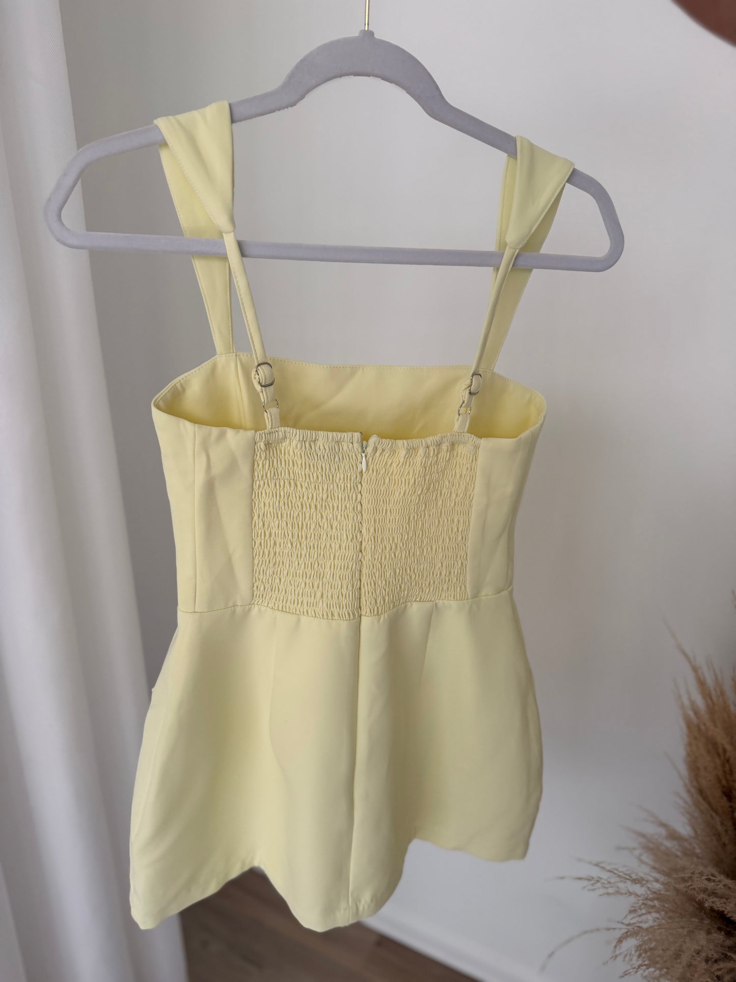 Sweet vanilla romper/dress